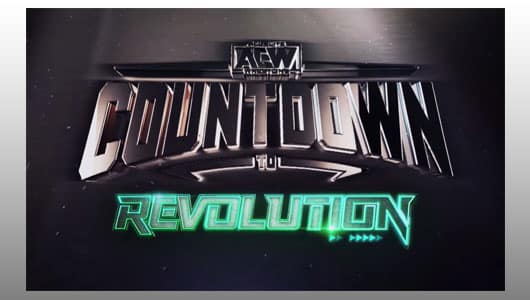 aew revolution 2022: countdown