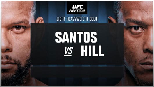 UFC on ESPN 40 Santos vs Hill