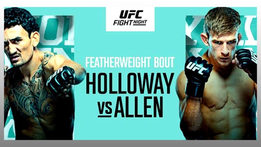 UFC fight night Holloway vs Allen