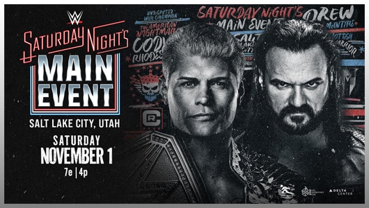 WWE Saturday Night’s Main Event XLI 2 SNME Nov 1 2025