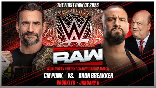 WWE RAW 1 5 2026