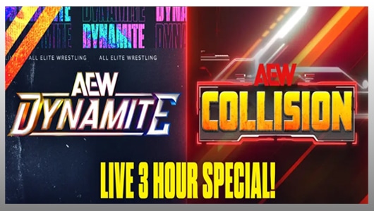 aew dynamite collision 3 hours special